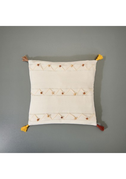 Soft Futbol Topu Figürlü Yastık - Siyah / Beyaz - 30X30 cm