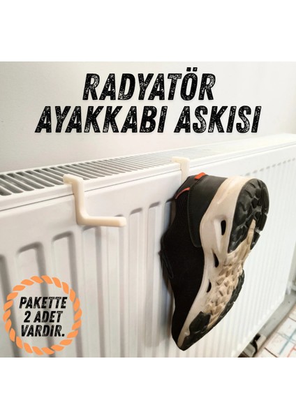 Kalorifer Ayakkabı Askısı Radyatör Ayakkabı Askısı