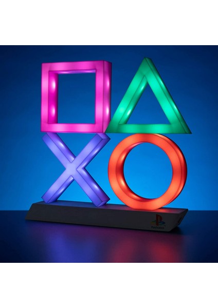 Playstation Için 3 Işık Modlu Oyun Odası Aksesuarı ile Simgeler Işık fiyatları
