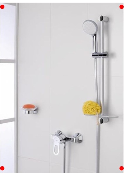 Krom El Duşu Başlığı, Kireç Önleyici, Tek Akışlı fiyatları