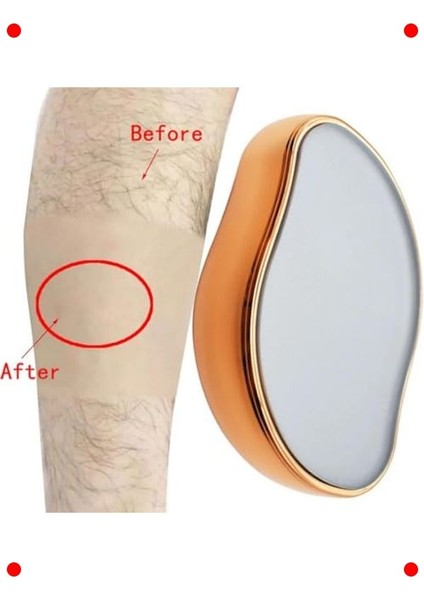 Kristal Tüy Temizleme Taşı - Acısız Pürüzsüz Cilt fırsatları