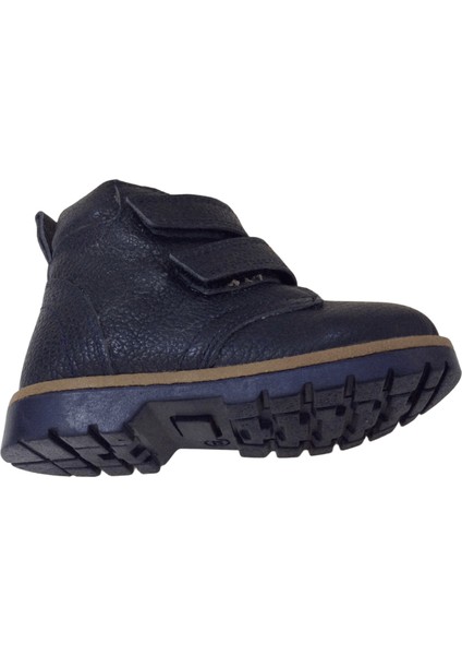 1001 Ridente K.lacivert-Kırmızı Bebe Erkek Çocuk Bot % 100 Deri Cırtlı indirimleri