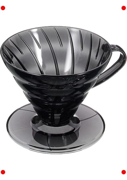 Kahve Dripper ve 40 Adet Filtre Kağıdı Seti Siyah modelleri