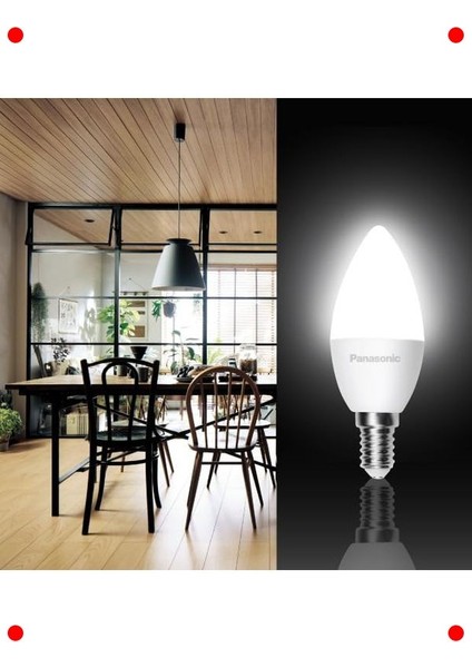 E14 LED Ampul (Sarı Işık, 4.9W, 2700K) fırsatları