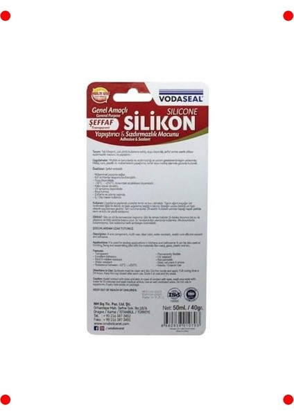 Şeffaf Tüp Silikon, 50 Gram fırsatları