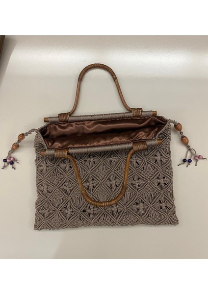 Makrome El Yapımı Çanta modelleri