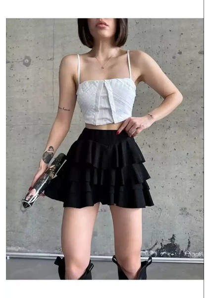 Kadın Mykonos Basic Etek - Siyah fiyatları