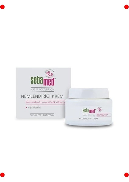 Vitamin E'li Yüz ve Boyun Nemlendirici Krem 75 ml