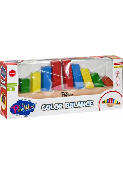 Playwood Ahşap Renkli Balans Oyunu fiyatları