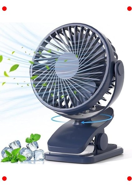 Masaüstü Klipsli Şarjlı Portatif Fan fiyatları