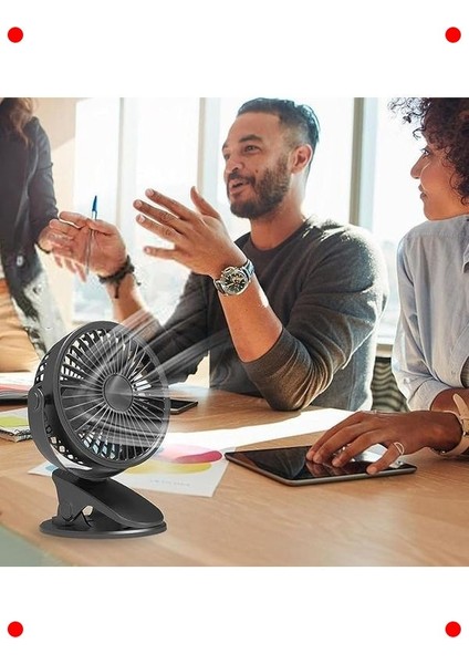 Masaüstü Klipsli Şarjlı Portatif Fan modelleri