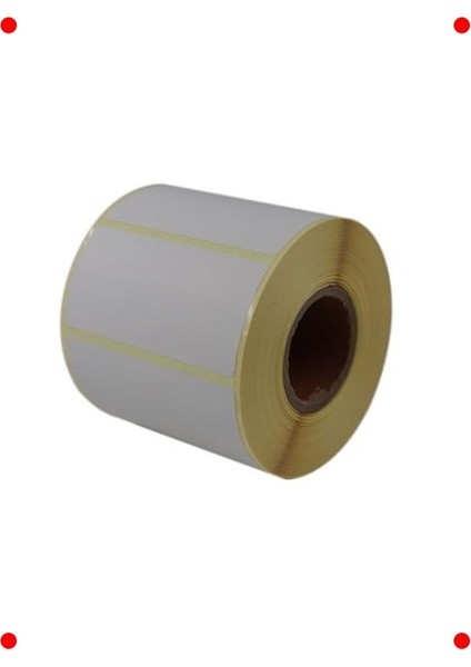 Termal Etiket Rulo - 80X40MM, 1000 Adet, Beyaz fiyatları