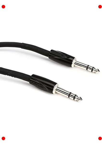 Yüksek Kalite Dengeli Ses Kablosu - 1/4" Trs