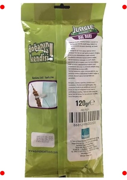 Kuşlar Için Doğal Dal Darı Ödülü 5'li Paket modelleri