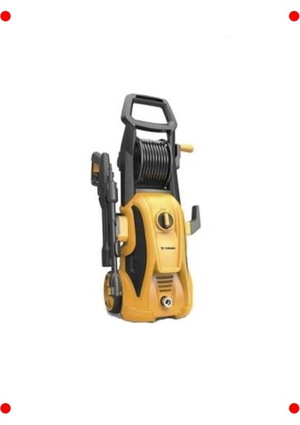 Sarı Yüksek Basınçlı Temizleme Makinesi 2000W 150 Bar