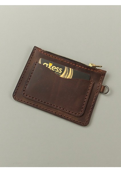 Hakiki Deri Charm Kartlık Charm