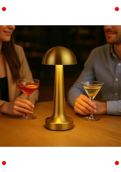 Şarjlı Dokunmatik LED Masa Lambası - 3 Renk Seçeneği modelleri