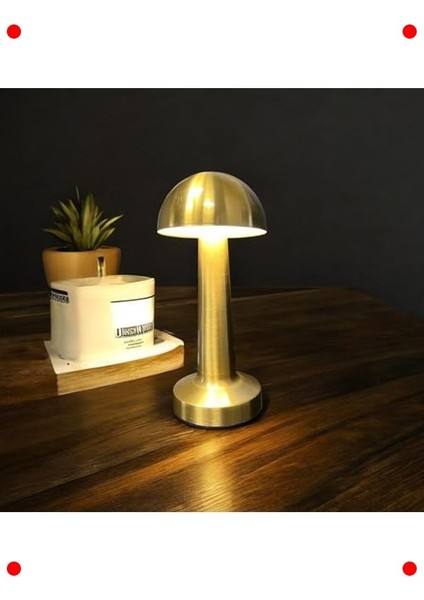 Şarjlı Dokunmatik LED Masa Lambası - 3 Renk Seçeneği indirimleri