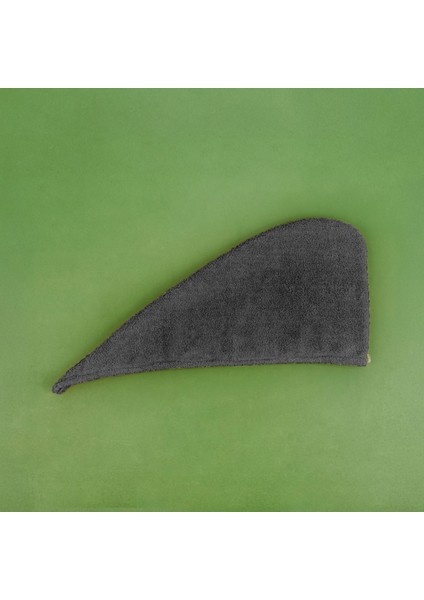 Mikrofiber Saç Havlusu - Antrasit - 57X27 cm fiyatları