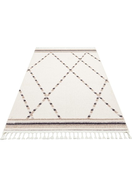 Halı Terazzo White Beige Makine Halısı - Bej - 160X230 cm fiyatları