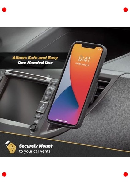 Araç Içi Havalandırma Manyetik Telefon Tutucu - Evrensel modelleri