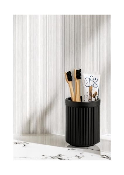 Siyah 5 Parça Modern Banyo Aksesuar Seti fiyatları