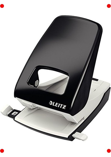 Güçlü Metal Ofis Delgeci - Siyah