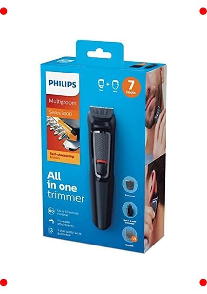 Çok Amaçlı Erkek Bakım Seti 7'si 1 Arada indirimleri