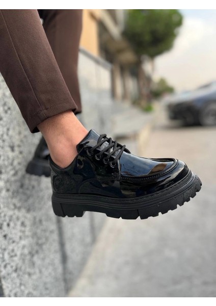 Kb-X6 Kuback Kömür Rugan Günlük Erkek Ayakkabı fiyatları