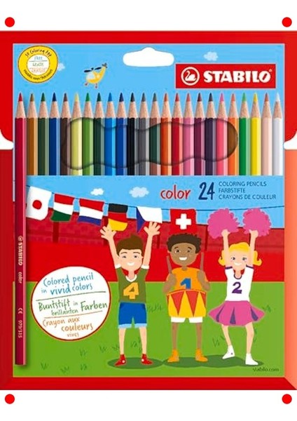 Sanatsal Kuru Boya Kalemi Seti - 24 Renk