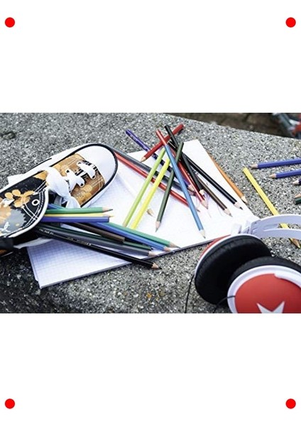 Sanatsal Kuru Boya Kalemi Seti - 24 Renk modelleri