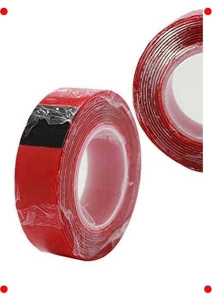 Güçlü Akrilik Çift Taraflı Yapışkan Bant, Montaj Için