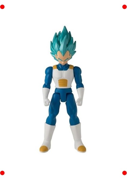 Süper Savaşçı Mavi Saçlı Aksiyon Figürü (30 Cm) fiyatları