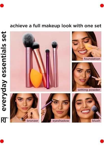 Makyaj Fırça Seti - Günlük Temel Ihtiyaçlar fiyatları