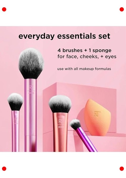 Makyaj Fırça Seti - Günlük Temel Ihtiyaçlar modelleri