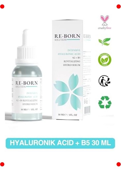 Yoğun Hyaluronik Asit %2 + B5 Yenileyici Serum 30 ml indirimleri