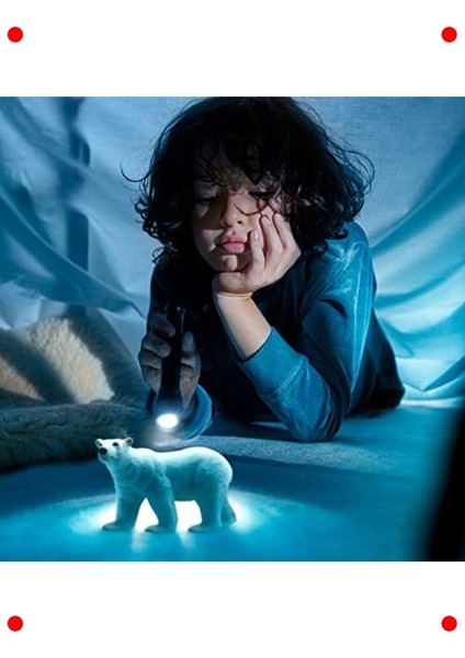 Detaylı Kutup Ayısı Oyuncak Figürü modelleri