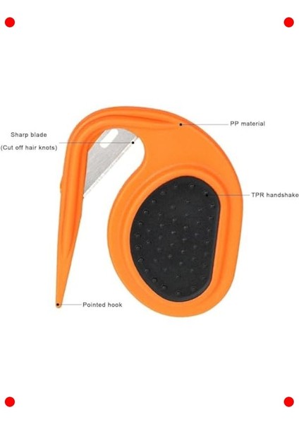 Kıtık Açıcı Tüy Bakım Tarağı - Uzun Tüylüler Için fırsatları