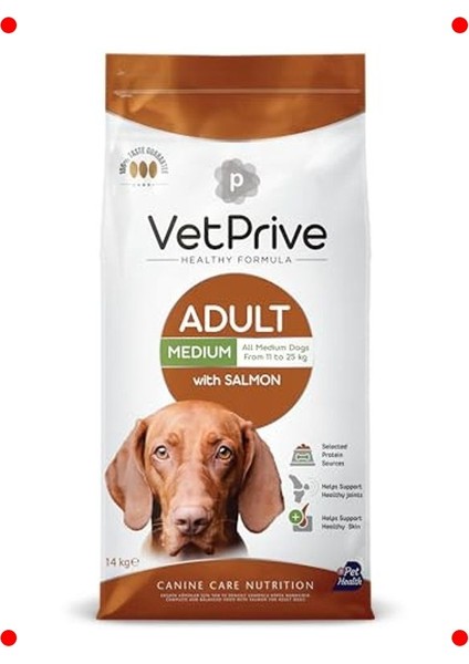 Somonlu Yetişkin Orta Irk Köpek Maması - 14 kg