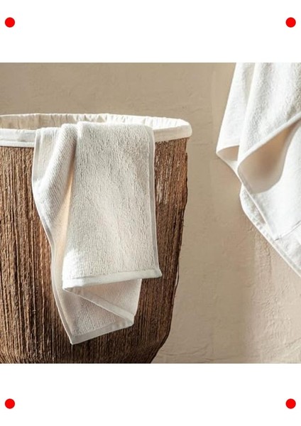 Yumuşak ve Emici Yüz Havlusu 50X90 cm (Ekru) fiyatları