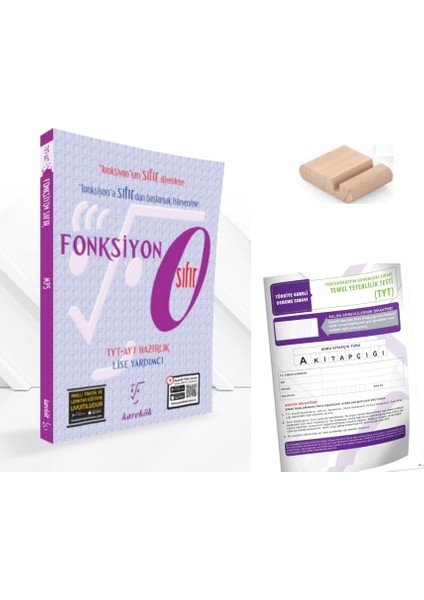 Fonksiyon Sıfır Konu Özetli Soru Bankası Tyt 2026+TELEFON Tutucu+Tyt Deneme