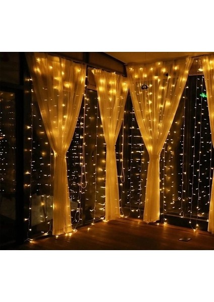 3x3 Perde LED 300 Adet Ledli Gün Işığı 8 Mod Eklemeli Pl-10 fiyatları