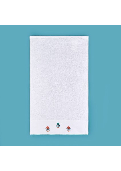 Soft Urban Delight Nakışlı El Havlusu - Ekru - 30X50 cm fiyatları