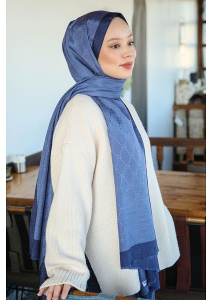 Hint Ipek Premium Lux Original Monogram Şal (Ipek Vual, Özel Seri, Yüksek Kalite, Hafif, Rahat, Şık, Tesettür Giyim, Shawl, Hijab) fiyatları
