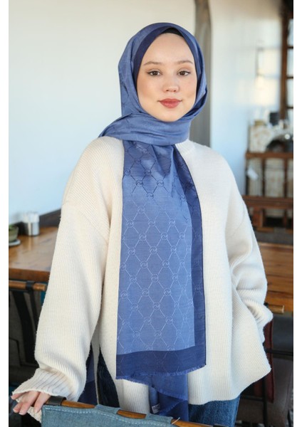 Hint Ipek Premium Lux Original Monogram Şal (Ipek Vual, Özel Seri, Yüksek Kalite, Hafif, Rahat, Şık, Tesettür Giyim, Shawl, Hijab) fırsatları