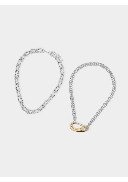 Bağlantılı ve Yıldızlı Kolye Seti modelleri