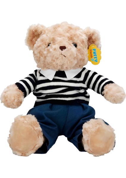 Kıyafetli Peluş Ayı Takım Elbiseli Ayı 37 cm indirimleri