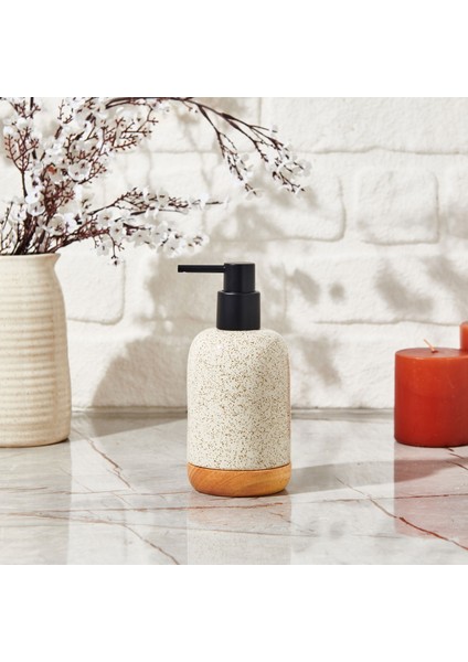 Cartrı Sıvı Sabunluk - Bej - 17X13 cm