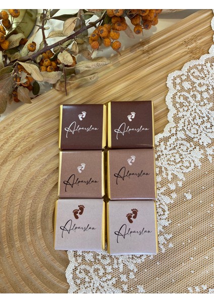 Kişiye Özel Bebek-Mevlit Çikolatası-40 Adet-Kutusuz fiyatları