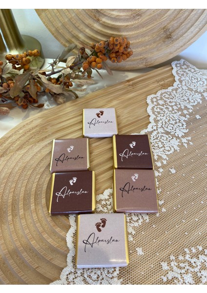 Kişiye Özel Bebek-Mevlit Çikolatası-40 Adet-Kutusuz fırsatları